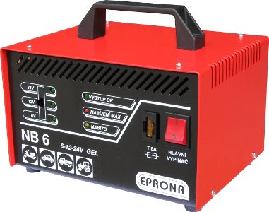 Pb GEL battery charger NB6